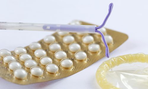 Photo of contraceptives.