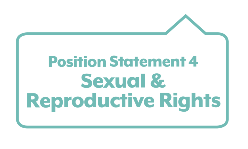 Position Statement 4: Sexual and Reproductive Rights
