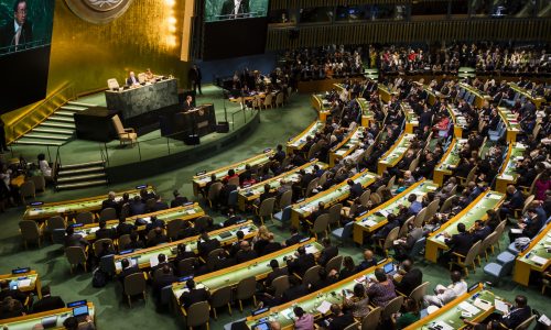 Photo of United Nations General Assembly