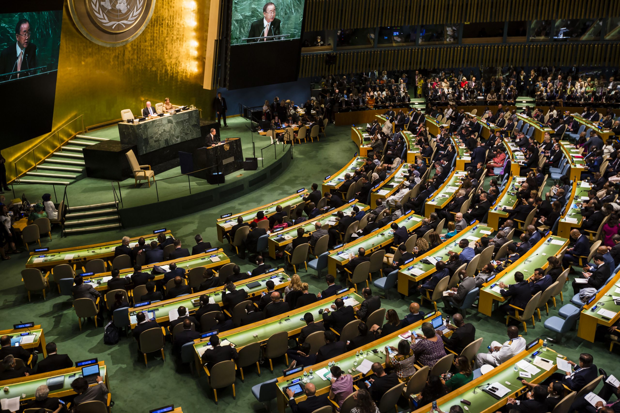 Photo of United Nations General Assembly