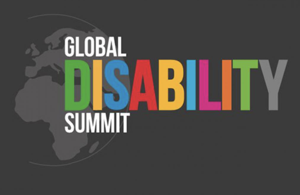 Global Disability Summit logo.