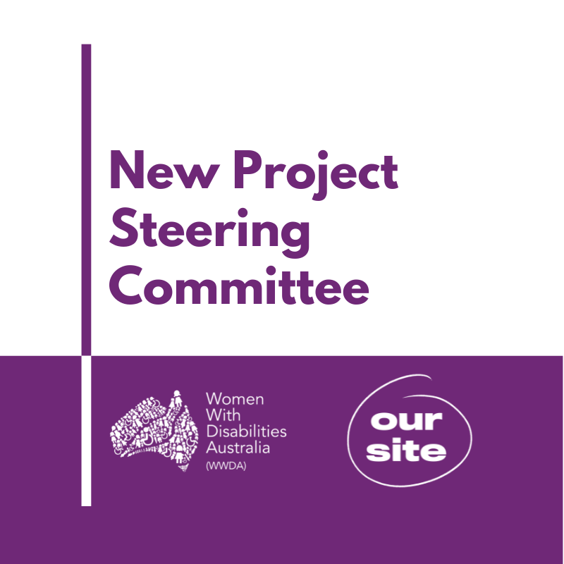 Purple text reads New Project Steering Committee