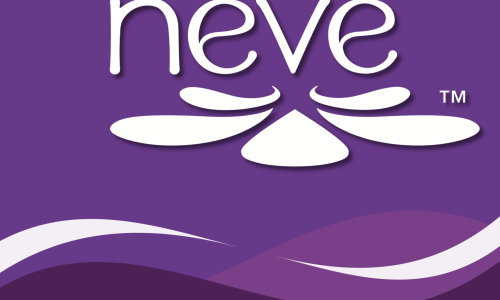 Purple background with the white Neve logo. The Neve logo if the word neve with petals like a flower underneath it. white text at the bottom of the page says Available now neve.wwda.org.au