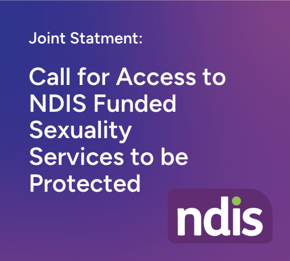 Women With Disabilities Australia want to know your opinion on sex and the NDIS