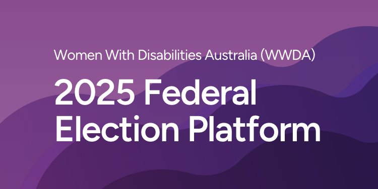 2025 Federal Election Platform purple banner